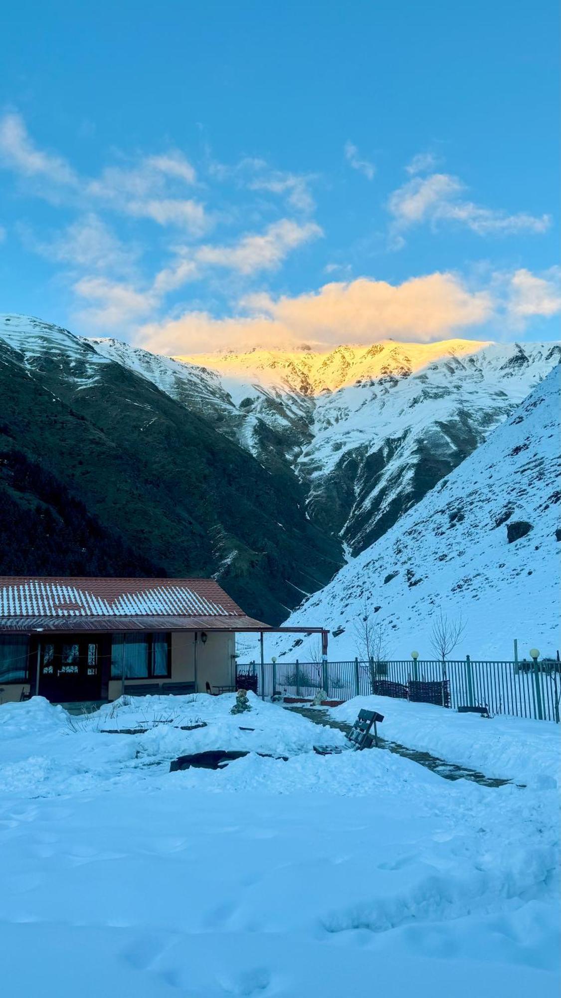 Januka Garden At Sno Villa Kazbegi Eksteriør billede